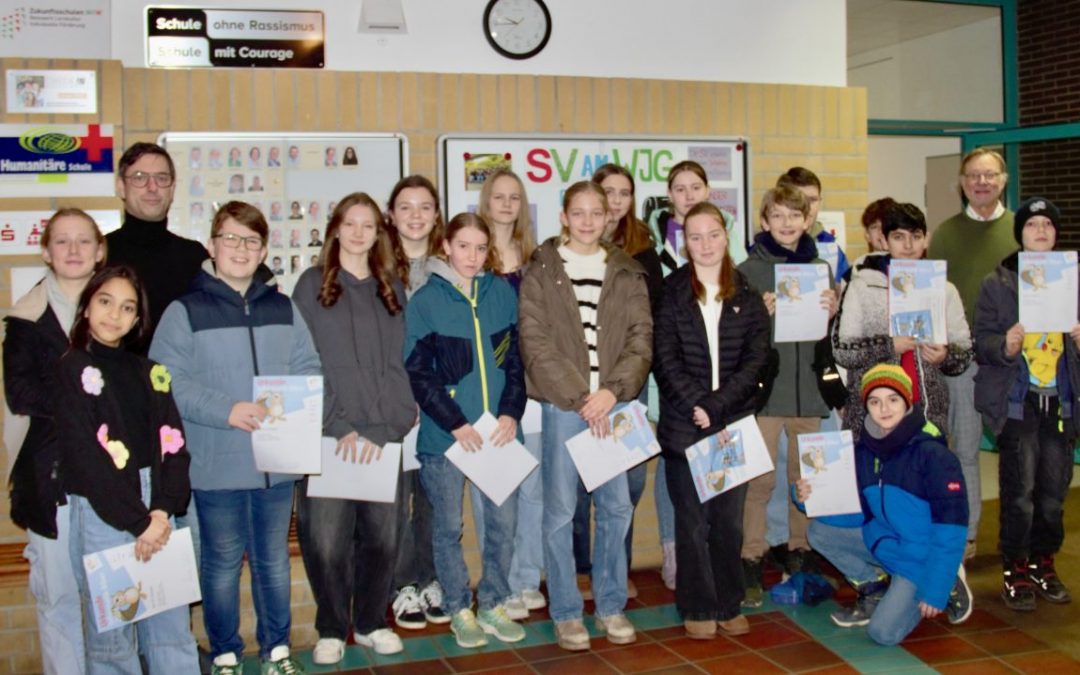 Werner-Jaeger-Gymnasium an der Spitze bei Deutschlands größtem Informatikwettbewerb