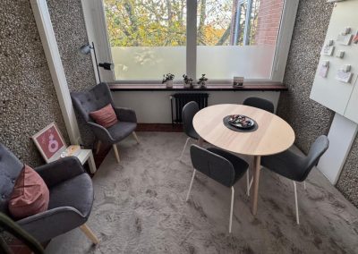 Übersicht über den neuen Beratungsraum