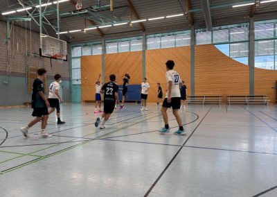 Spielszene aus einem Spiel der U16-Basketballmannschaft