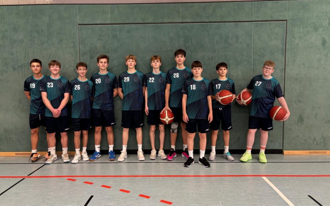 Junges Basketball-Team überzeugt beim U16-Schulwettkampf
