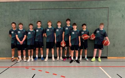 Junges Basketball-Team überzeugt beim U16-Schulwettkampf