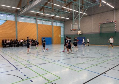 Spielszene aus einem Spiel der U16-Basketballmannschaft
