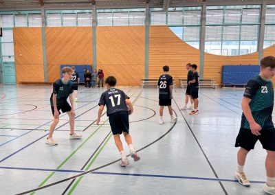 Spielszene aus einem Spiel der U16-Basketballmannschaft