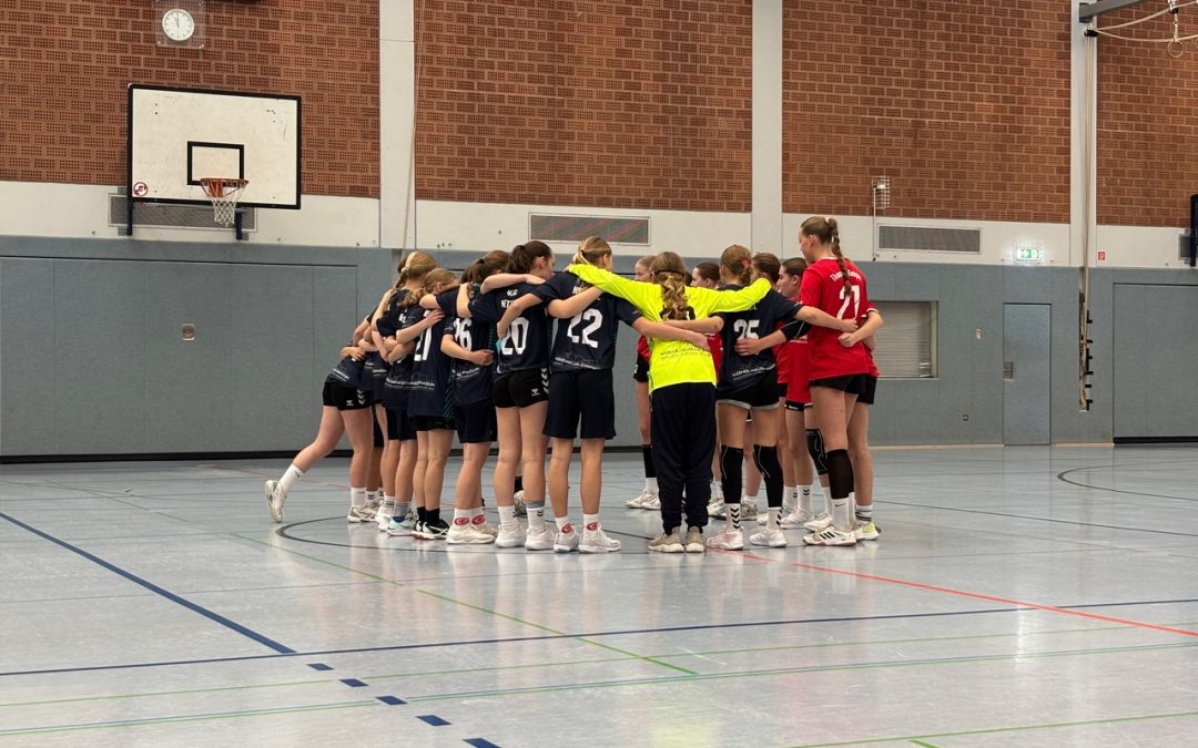 Spannender Handball-Wettkampf der U16-Mädchen