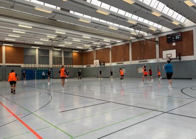 Spielszene aus einem Spiel des U-16-Mädchenteams