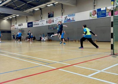 Spielszene aus dem Handballturnier der U16-Junioren