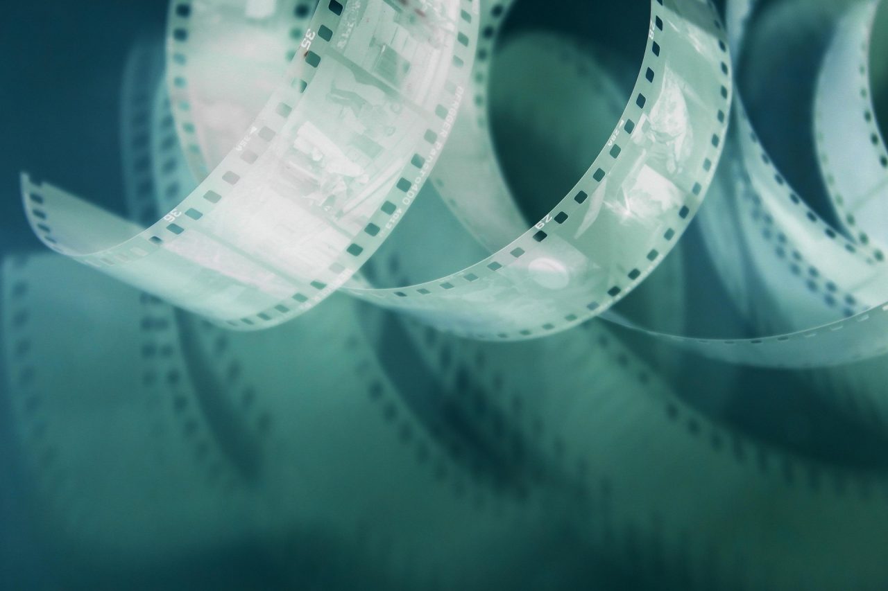 Symbolbild Film stilisierte Filmrolle