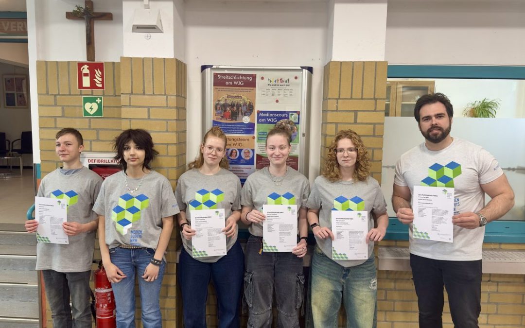 Medienscouts erfolgreich qualifiziert