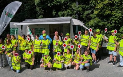 Schülerlotsen zeigen erfolgreiche Leistungen beim Landeswettbewerb in Mettmann