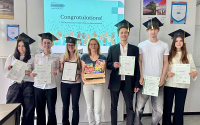 We are so proud of you and what you have achieved! – Cambridge Certificate 2026
