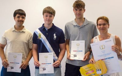 Schülergruppe des WJG gewinnt Erklärfilmwettbewerb